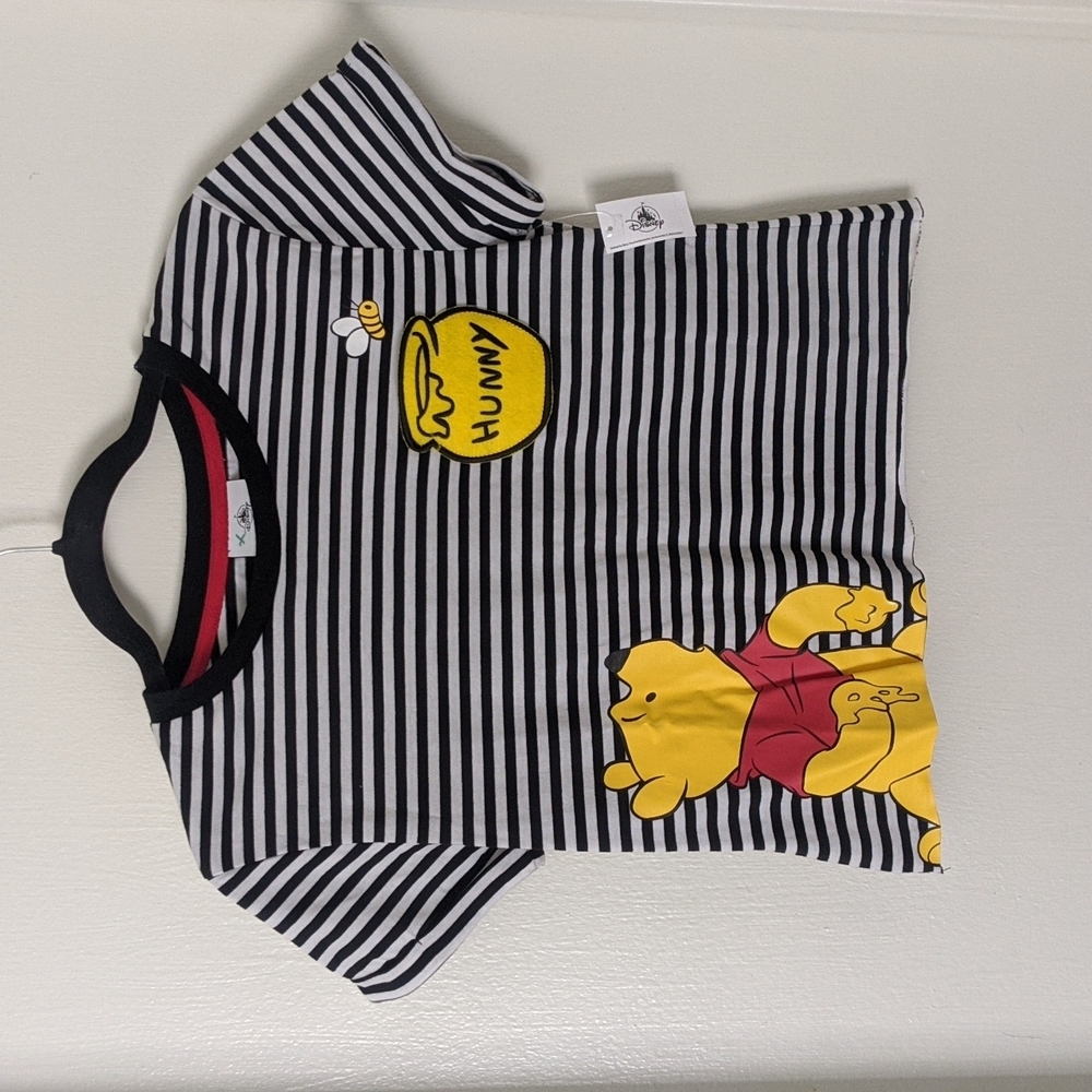 Winnie the Pooh striped t shirt